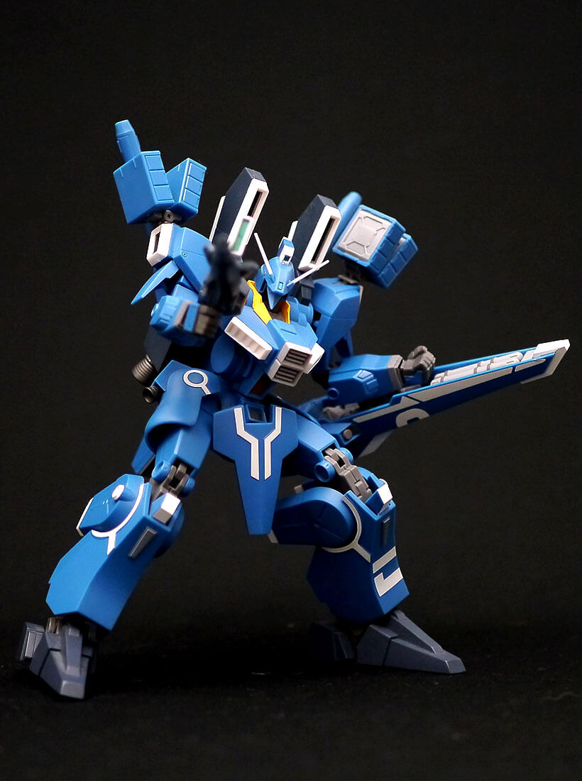 ROBOT魂 ガンダムMk-V ビームライフル正面構え