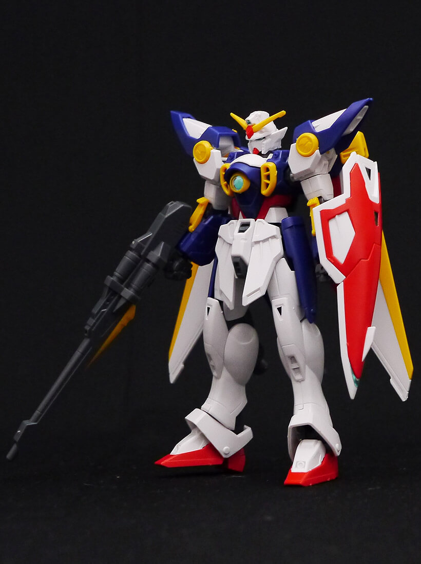 HGAC ウイングガンダム 斜め立ち