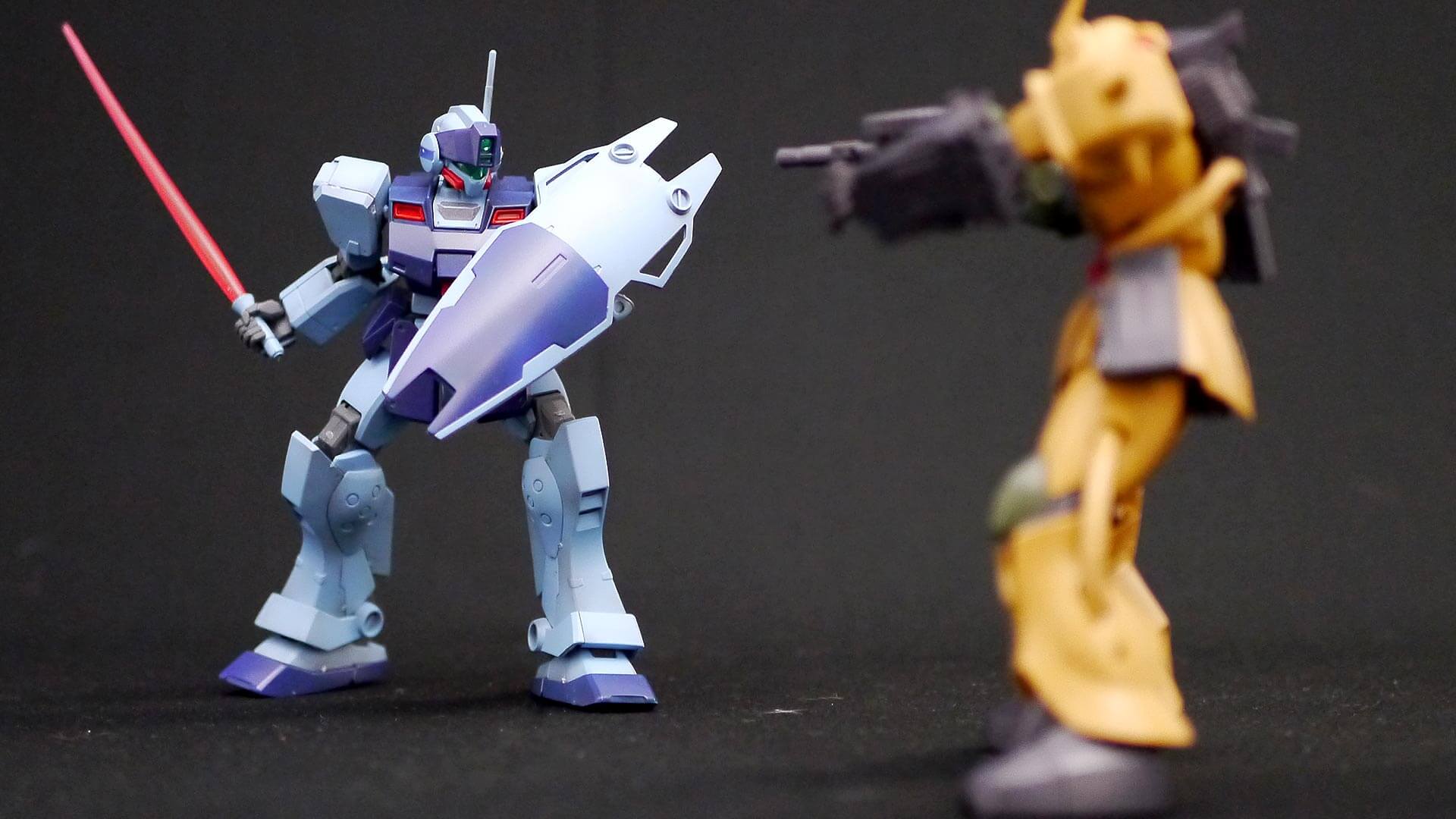 HGUC ジム・スナイパーII ROBOT魂 ザク・デザートタイプ 01