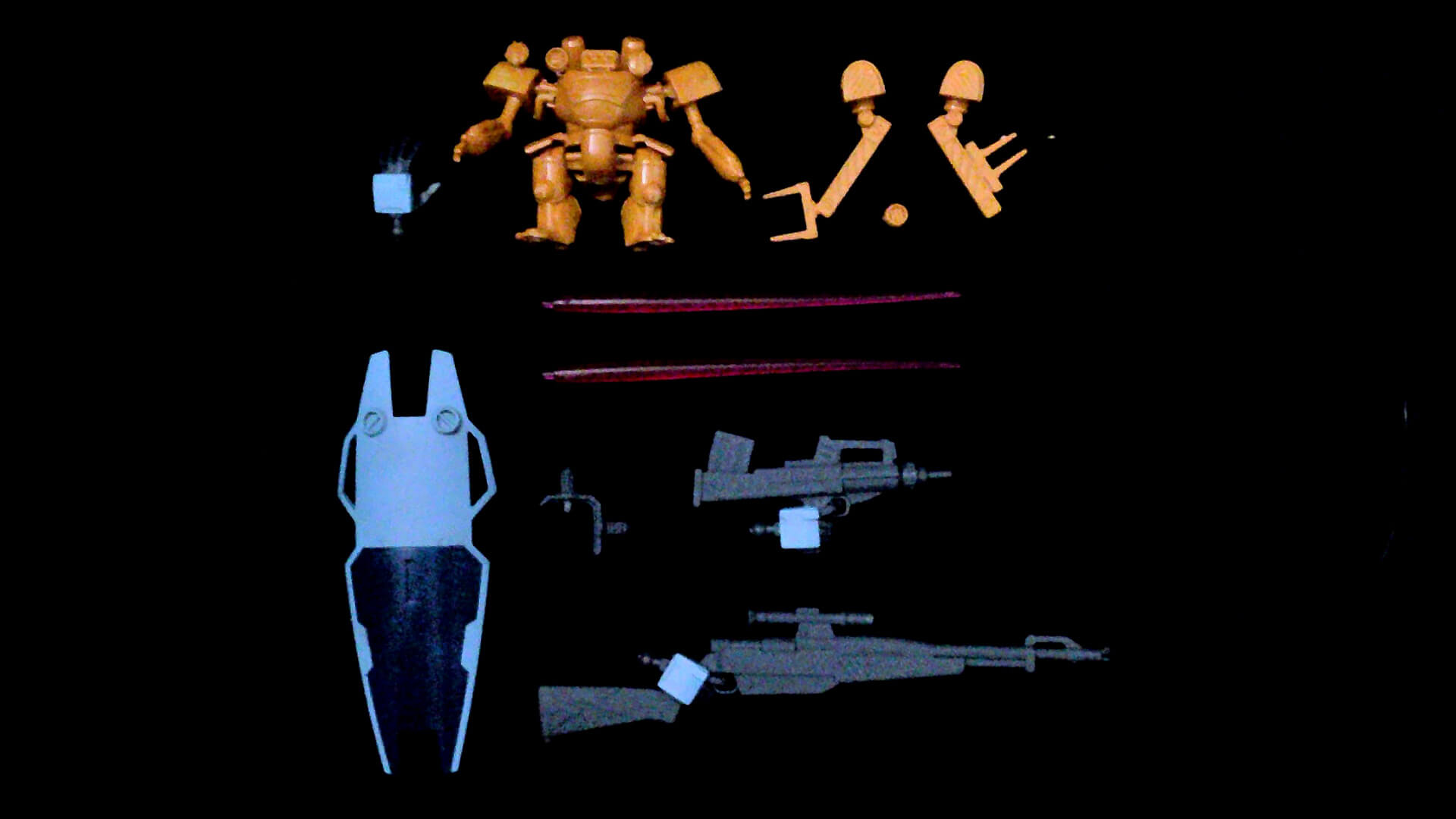 HGUC-ジムスナイパーII-パーツ一覧